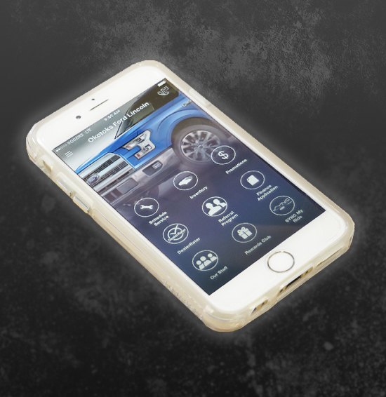 Mobile App for Okotoks Ford Lincoln