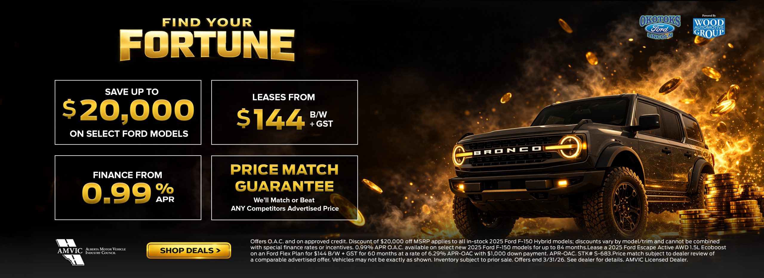 Find Your Fortune - Main Banner Slider