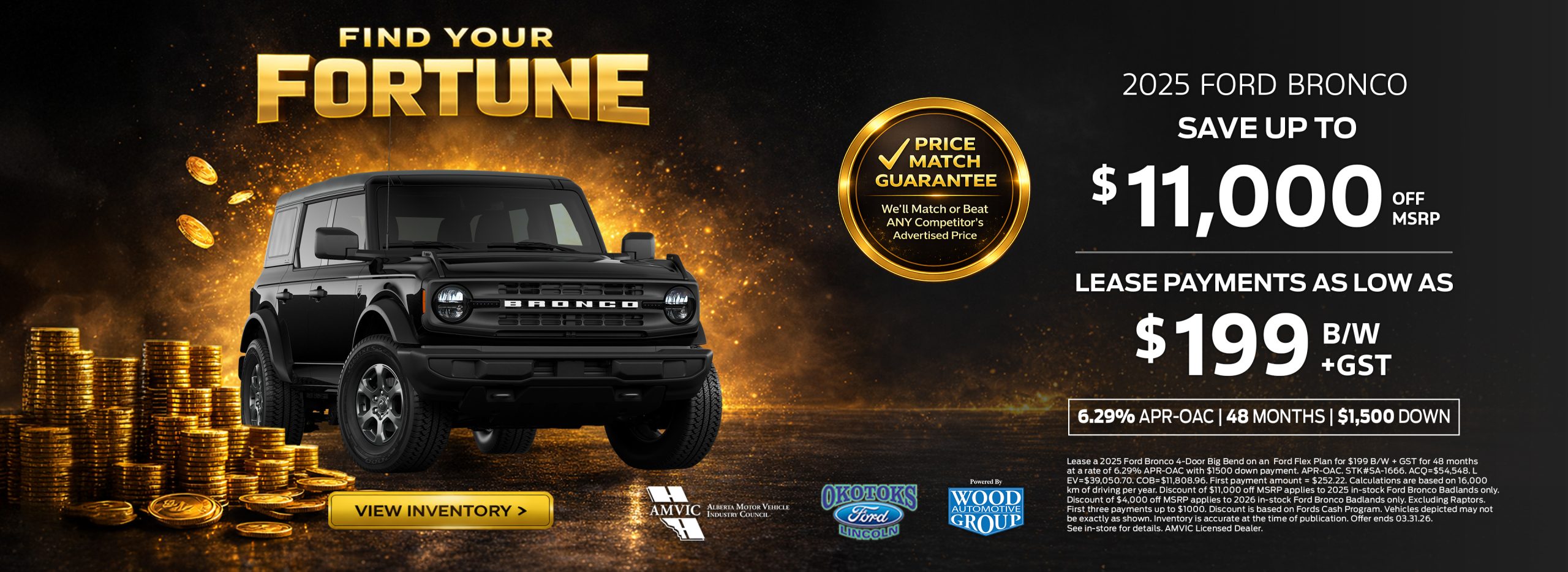 Find Your Fortune - Bronco