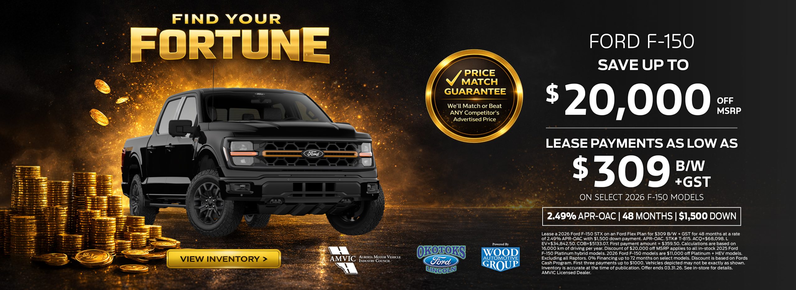Find Your Fortune - F-150
